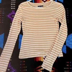Long Sleeve Striped Shirt